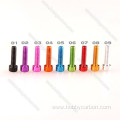 M3*12mm Socket Colored Aluminum Screw